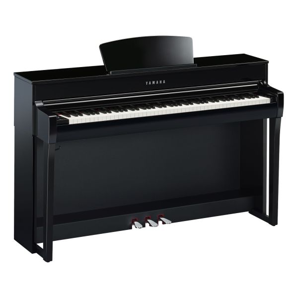 CLAVINOVA DIGITAL PIANO POLISHED BLACK WOODEN FURNITURE