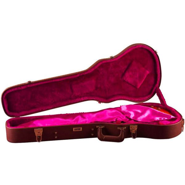 HARD CASE FOR LES PAUL BROWN