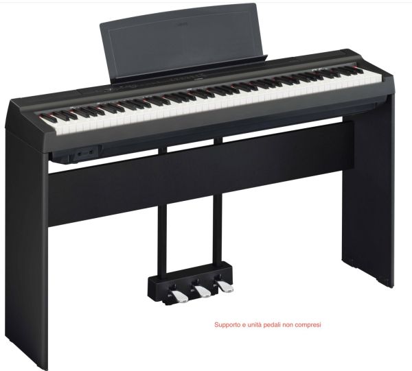 PORTABLE 88 NOTE DIGITAL PIANO BLACK