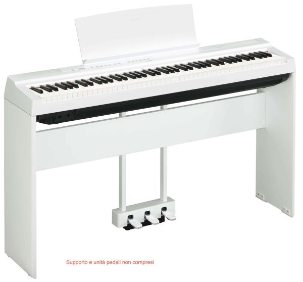 PORTABLE 88 KEYS DIGITAL PIANO WHITE