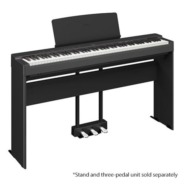 PORTABLE 88 KEYS DIGITAL PIANO BLACK