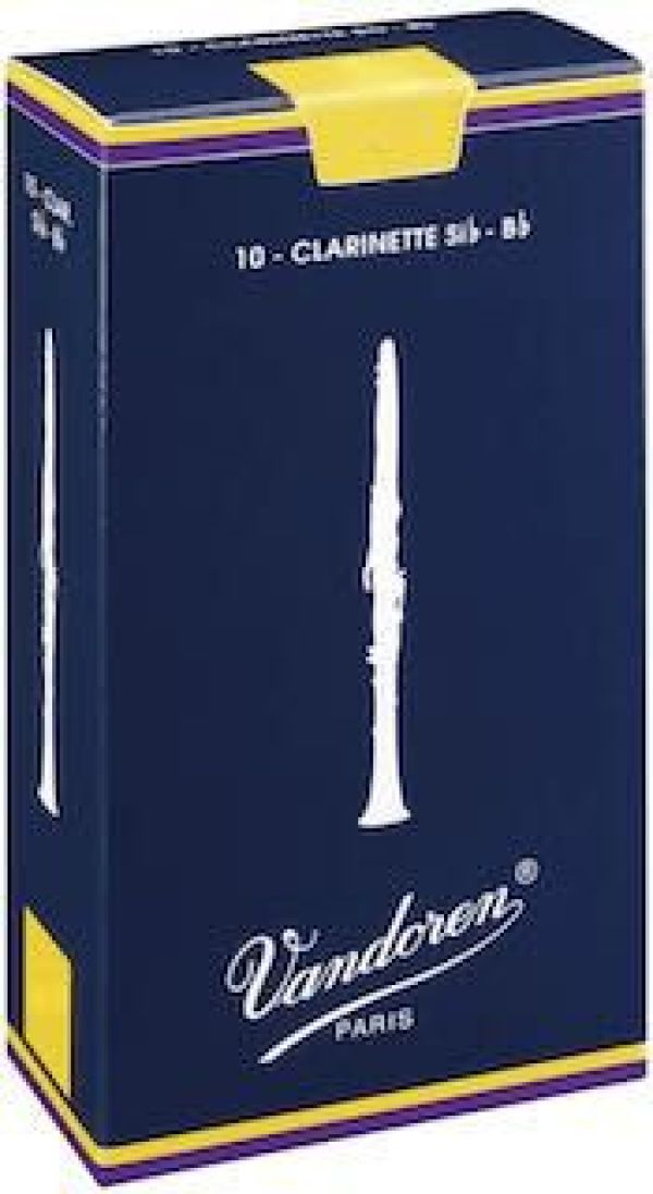 TRADITIONAL REEDS BB CLARINET 2,5 BOX 10PCS