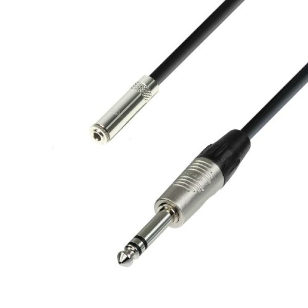 4STAR SERIES HEADPHONE CABLE EXTENSION JACK 6.3-M-S>JACK-3.5-F-S